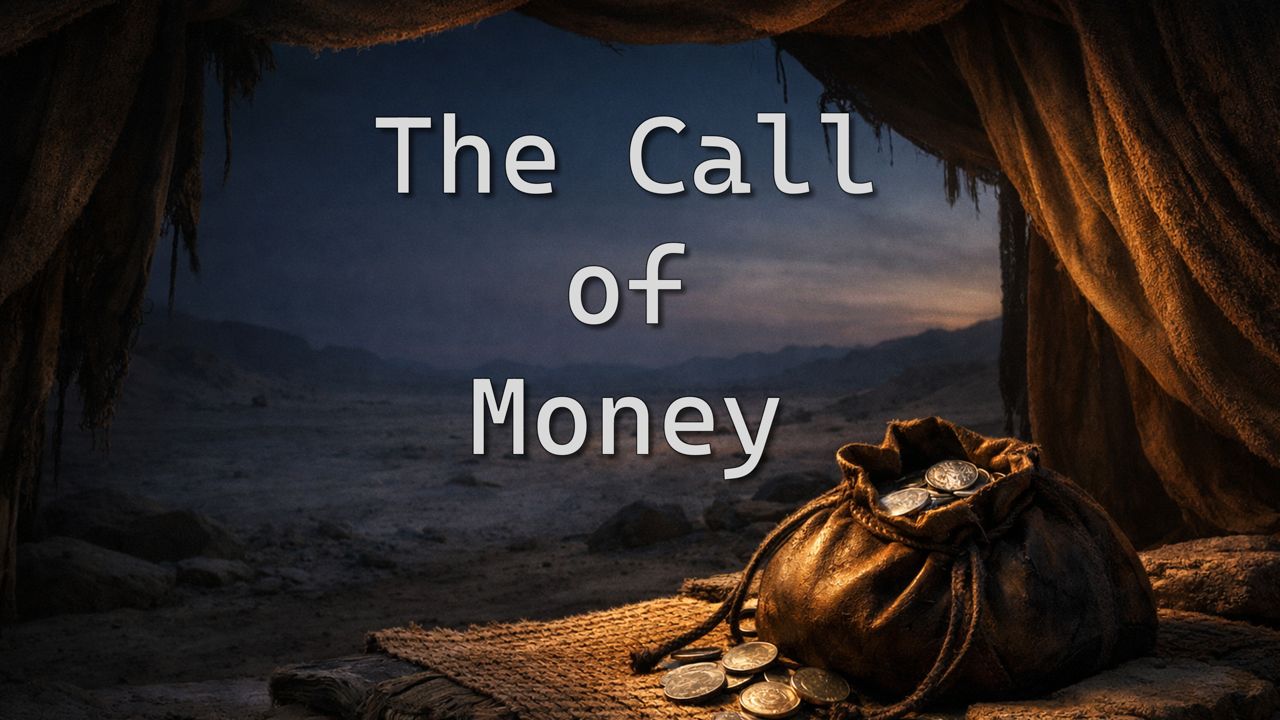 703 FBCWest | The Call of Money photo poster