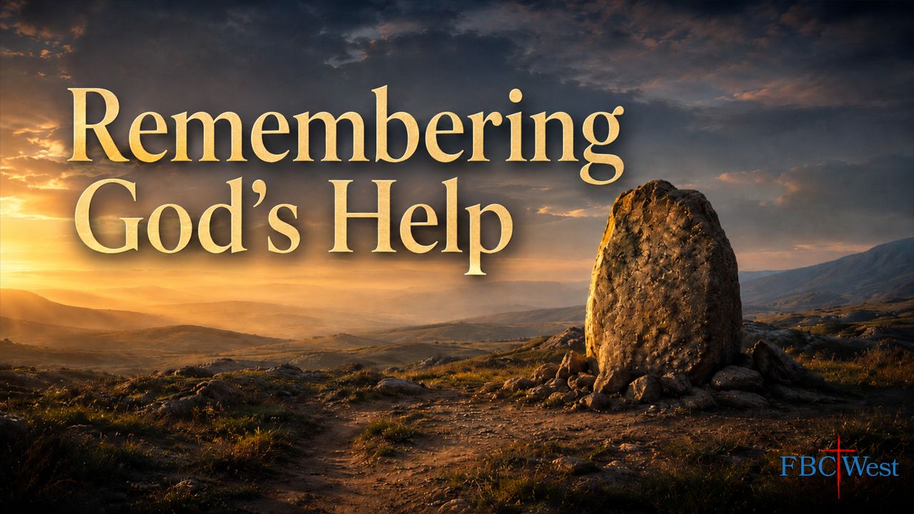 Remembering God’s Help | Poster