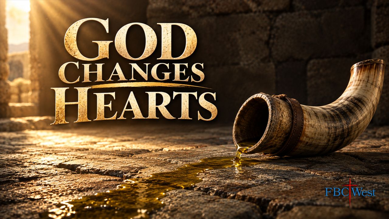 728 FBCWest | God Changes Hearts photo poster