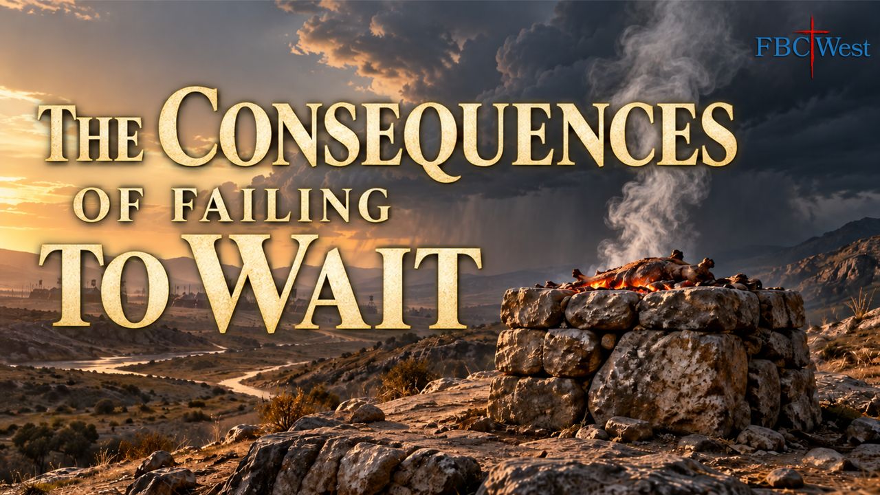 The Consequences of Failing to Wait | Poster